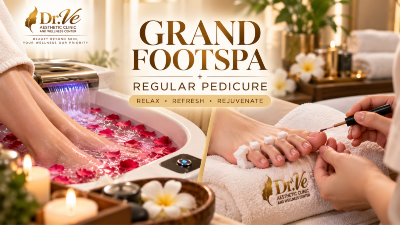 Grand Footspa + Regular Pedicure